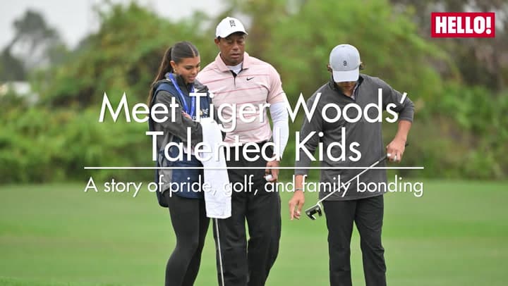 tiger woods kids